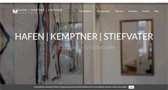 Desktop Screenshot of hafen-kemptner.de